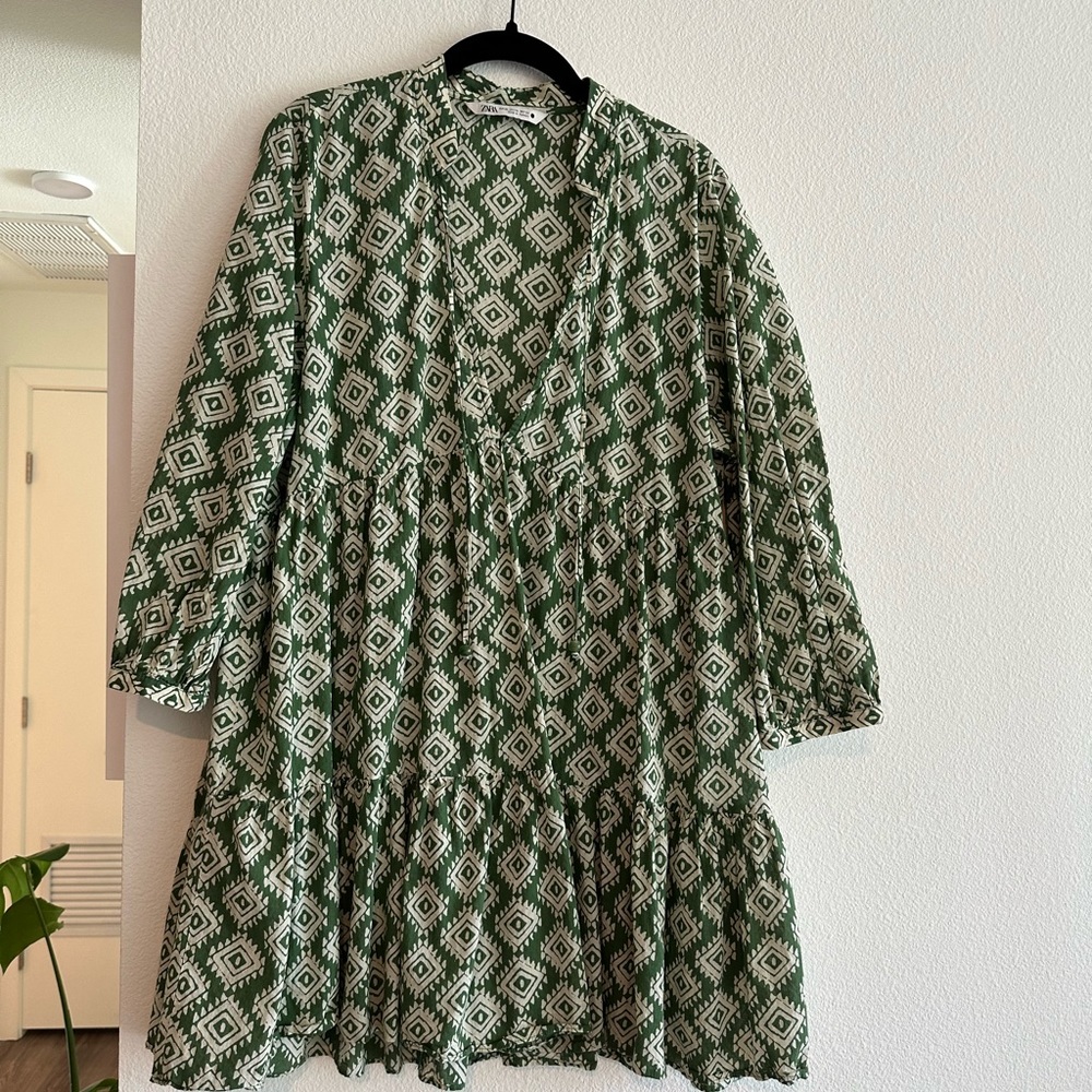 Zara a line mini dress